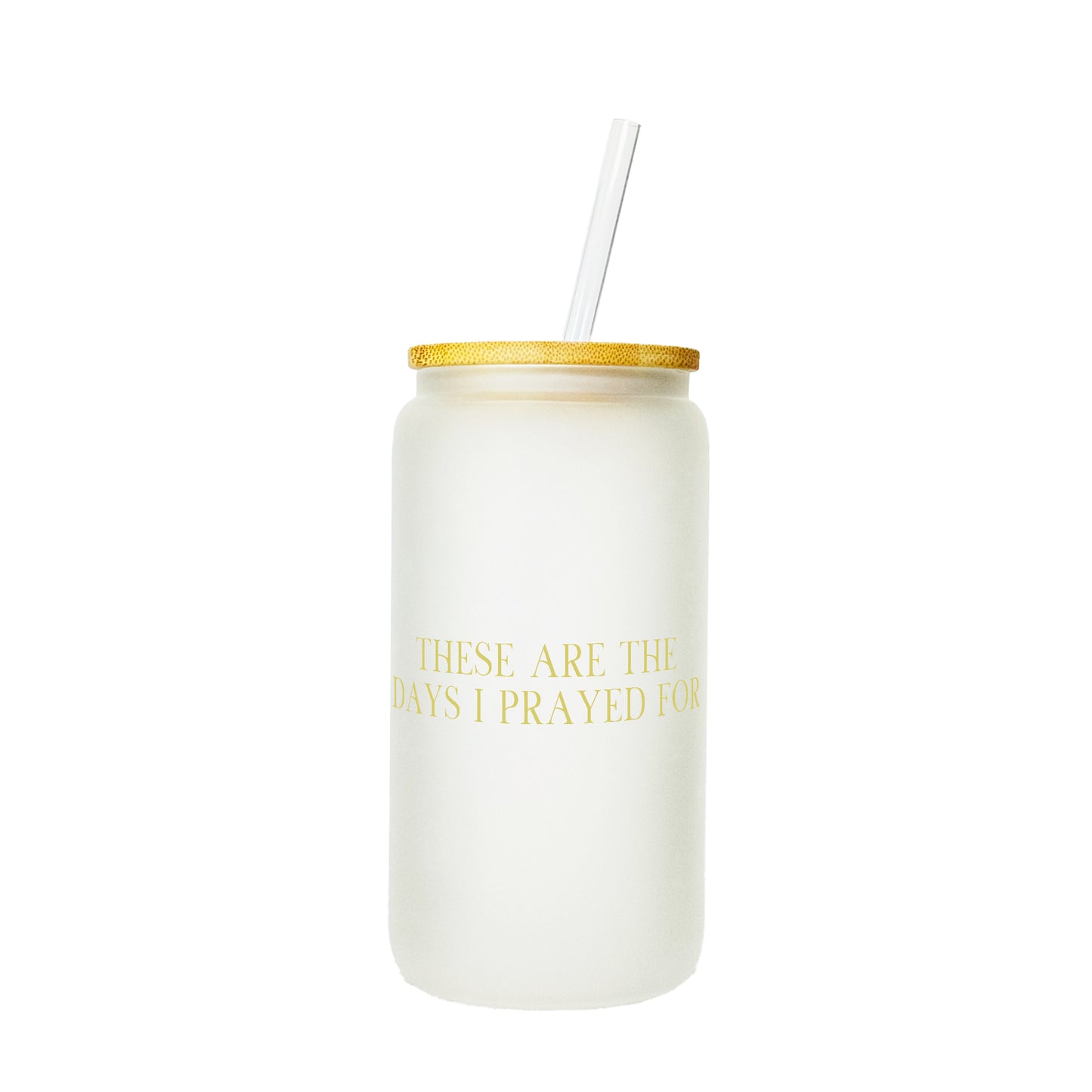 Divine Quotes Glass Tumbler