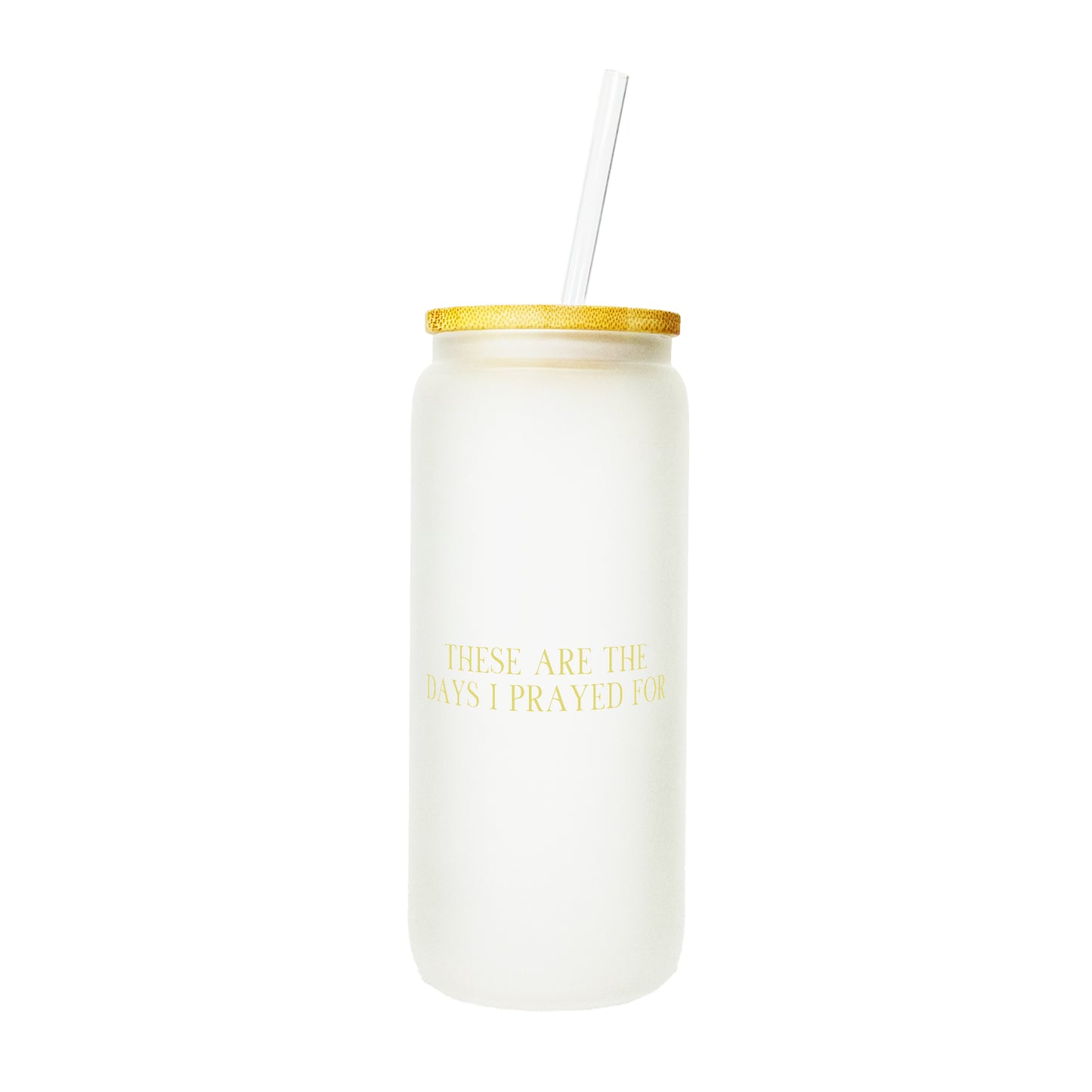 Divine Quotes Glass Tumbler