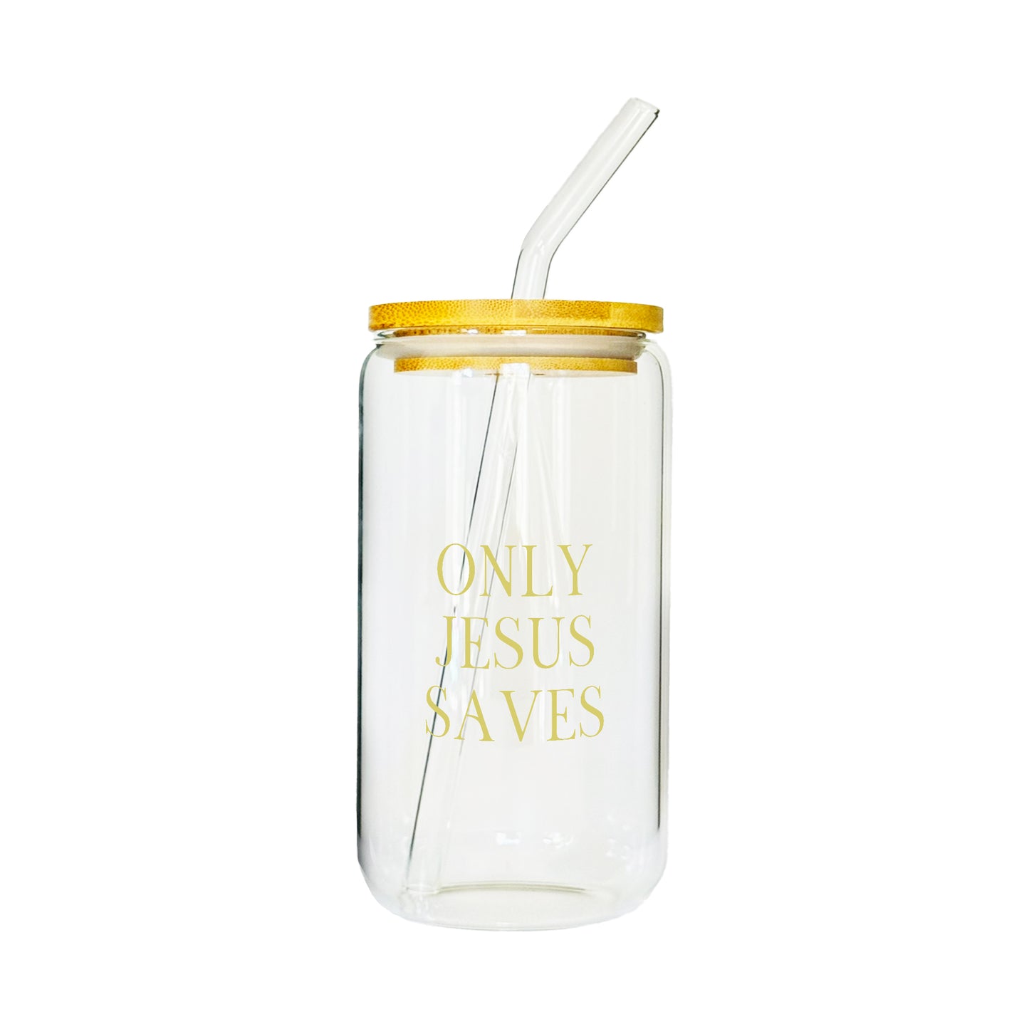Divine Quotes Glass Tumbler